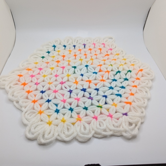 5/$20🩵 Three Hand Woven Hot Pads - Picture 3 of 5